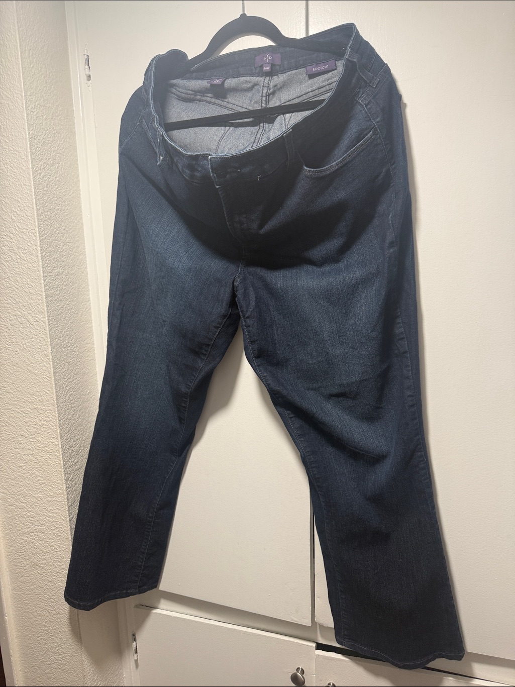 Nydj Dark Indigo Bootcut Jeans